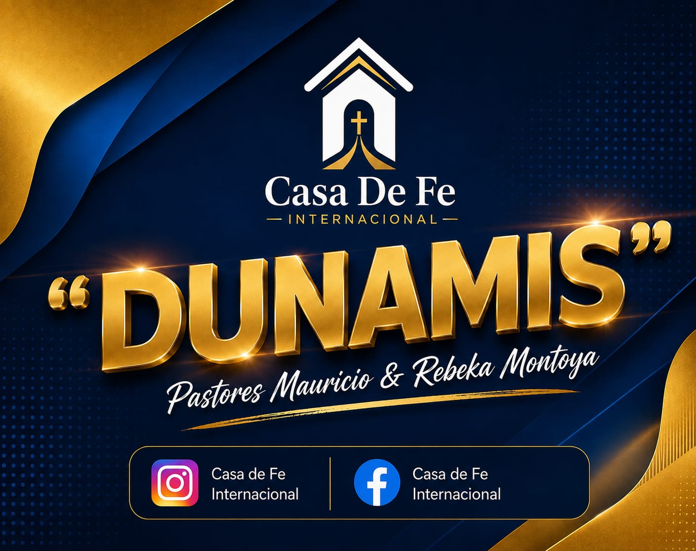 Flyer evento Dunamis